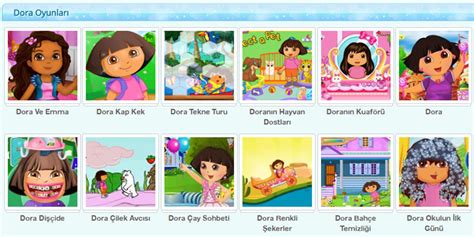 Dora oyunları oyna türkçe